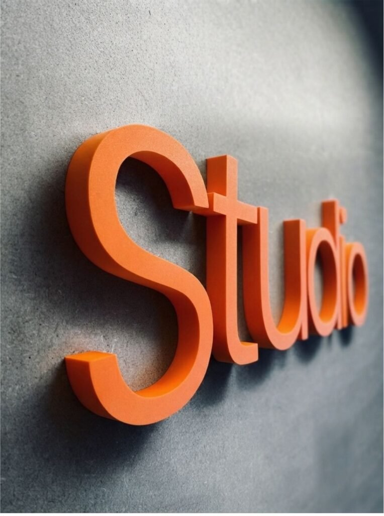 Online acrylic 3D letters and 3D board printing service in Rawalpindi and Islamabad - Q Print & Events