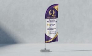 Advertising Flag — Q Print & Events