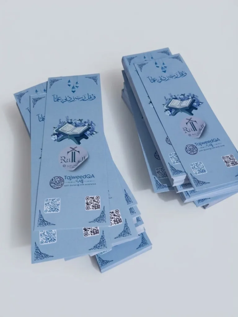 Bookmark printing in Rawalpindi & Islamabad — Q Print & Events