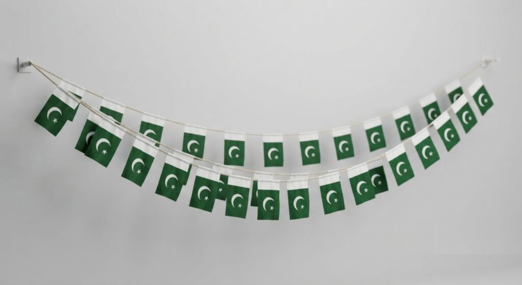 Online bunting flag printing service in Rawalpindi & Islamabad - Q Print & Events