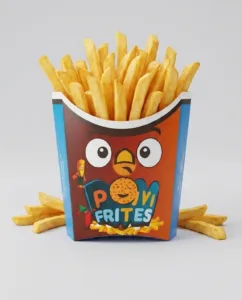 Fries Pouches Printing — Q Print & Events