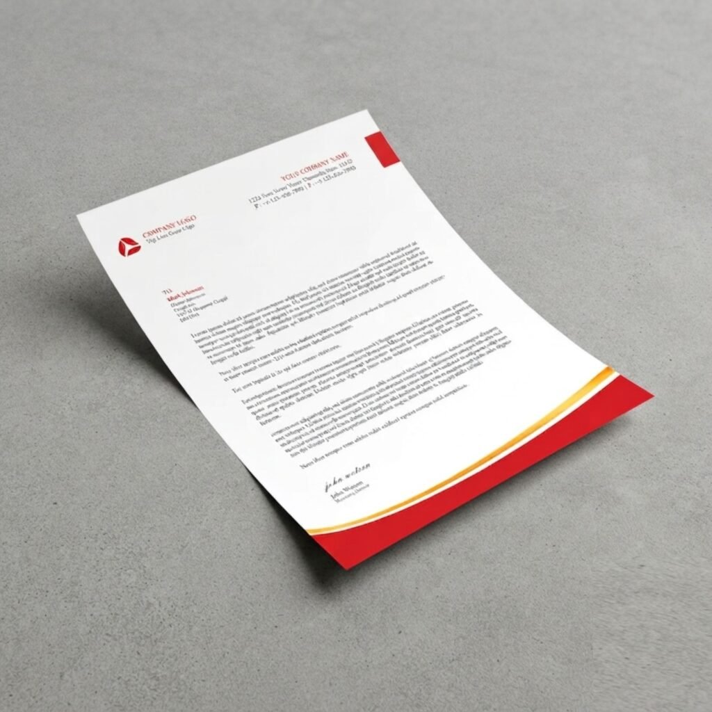 Letterhead printing in Rawalpindi and Islamabad - Q Print & Events