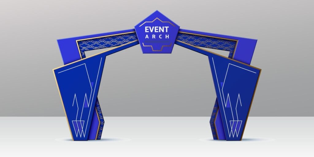 Online arch and entrance gate printing service in Rawalpindi and Islamabad - Q Print & Events